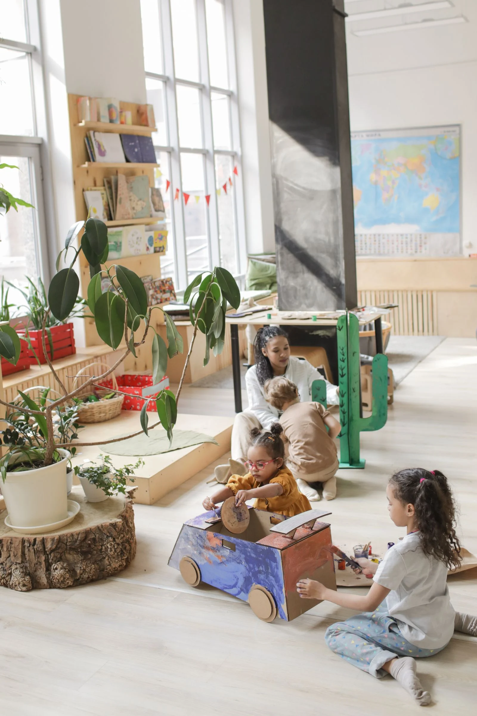 A Varied Day for Curious Young Minds